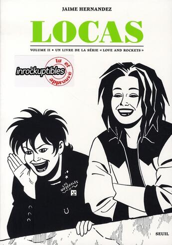 Couverture du livre « Love & rockets - Locas Tome 2 » de Jaime Hernandez aux éditions Seuil