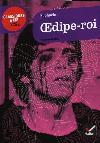 Couverture du livre « Oedipe-roi de Sophocle » de M Robert aux éditions Hatier