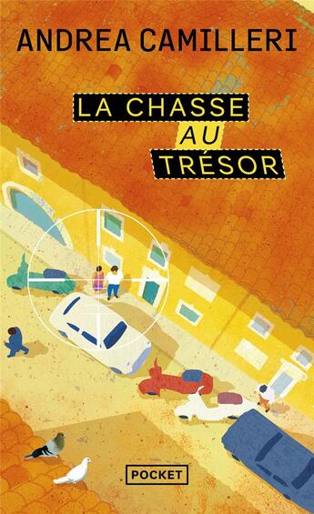 Couverture du livre « La chasse au trésor » de Andrea Camilleri aux éditions Pocket