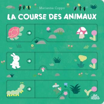 Couverture du livre « La Course des animaux » de Marianna Coppo aux éditions Dessus Dessous