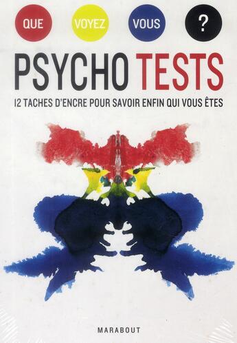 Couverture du livre « Que voyez-vous ? psycho-tests » de W Hobson aux éditions Marabout