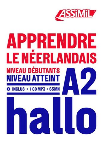 Couverture du livre « Apprendre le neerlandais a2 » de Christina Paupert aux éditions Assimil