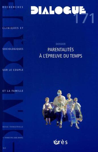 Couverture du livre « Dialogue T.171 » de  aux éditions Eres