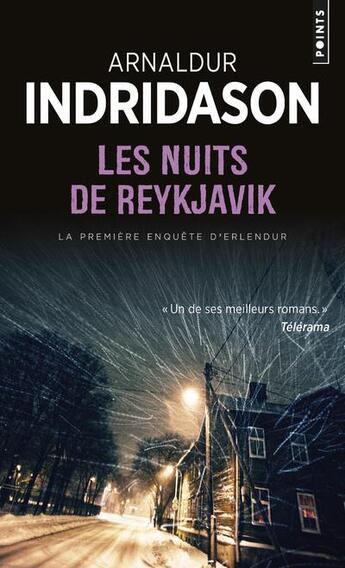 Couverture du livre « Les nuits de Reykjavik » de Arnaldur Indridason aux éditions Points