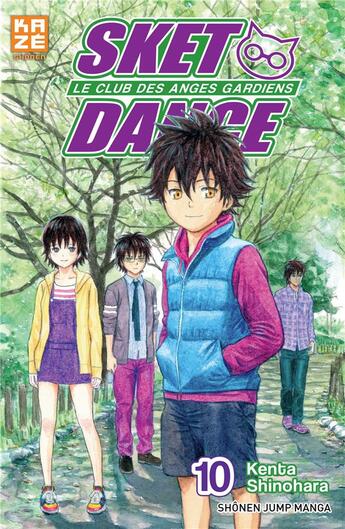 Couverture du livre « Sket dance ; le club des anges gardiens t.10 » de Kenta Shinohara aux éditions Crunchyroll