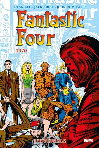 Couverture du livre « Fantastic Four : L'intégrale 1970 (Nouvelle édition) (T09) » de Stan Lee et Jack Kirby et John Romita Sr aux éditions Panini