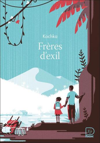 Couverture du livre « Frères d'exil » de Kochka et Tom Haugomat aux éditions Flammarion Jeunesse