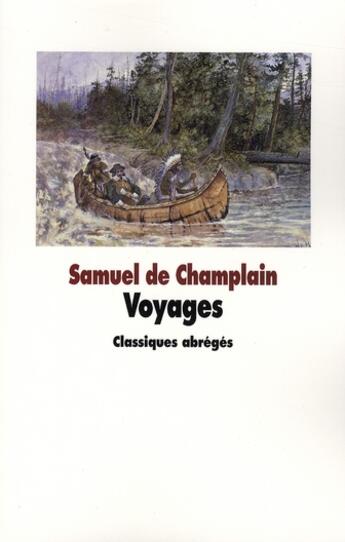 Couverture du livre « Voyages » de Samuel De Champlain aux éditions Ecole Des Loisirs