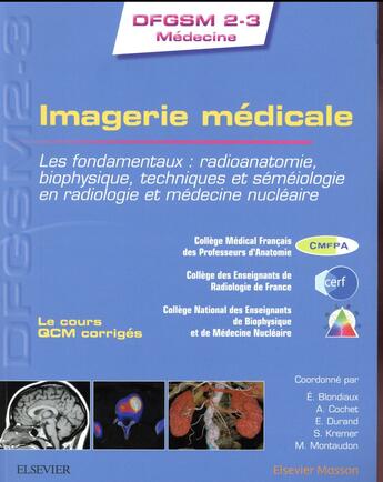 Couverture du livre « Imagerie médicale » de  aux éditions Elsevier-masson