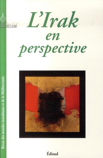 Couverture du livre « L'Irak en perspective » de  aux éditions Edisud