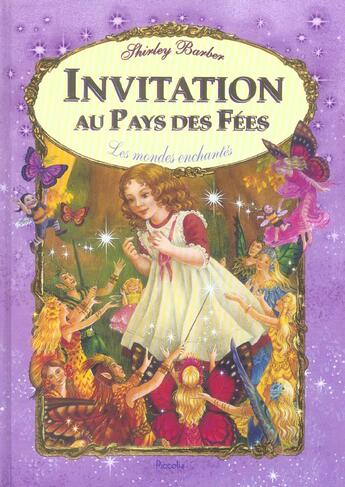 Couverture du livre « Les mondes enchantes/invitation au pays des fees » de Adaptation Piccolia aux éditions Piccolia