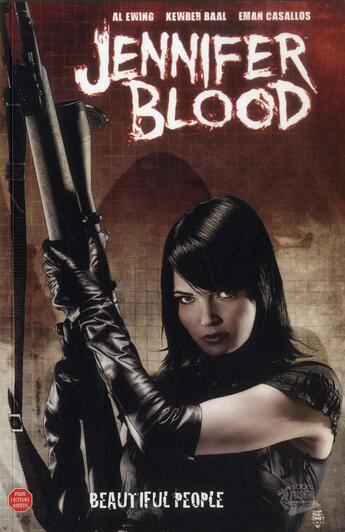 Couverture du livre « Jennifer Blood t.2 ; beautiful people » de Kewber Baal et Al Ewing aux éditions Panini