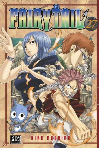 Couverture du livre « Fairy Tail Tome 27 » de Hiro Mashima aux éditions Pika