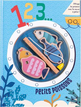 Couverture du livre « 1, 2, 3... petits poissons ! » de Sally Payne aux éditions Quatre Fleuves