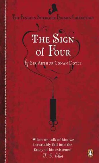 Couverture du livre « Sherlock Holmes Tome 2 ; the sign of four » de Arthur Conan Doyle aux éditions Adult Pbs