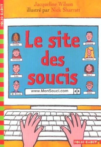 Couverture du livre « Le site des soucis » de Wilson/Sharratt aux éditions Gallimard-jeunesse