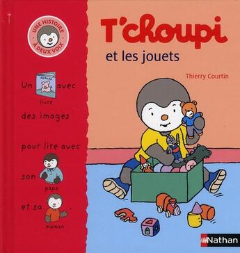 Couverture du livre « T'choupi et les jouets » de  aux éditions Nathan