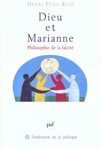Couverture du livre « Dieu et marianne - philosophie de la laicite » de Henri Pena-Ruiz aux éditions Puf