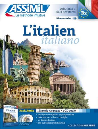 Couverture du livre « Pack cd italien 2021 » de Federico Benedetti aux éditions Assimil