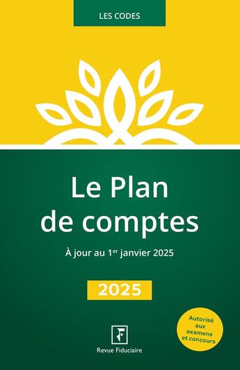 Couverture du livre « Le plan de comptes (édition 2025) » de Revue Fiduciaire aux éditions Revue Fiduciaire