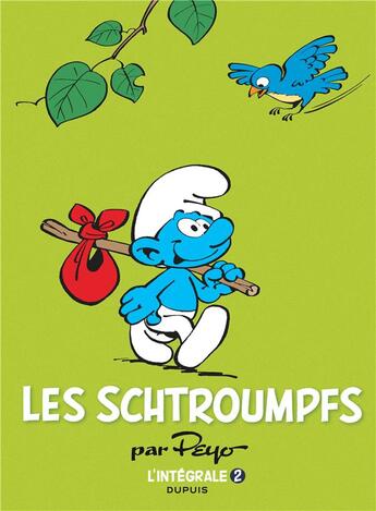 Couverture du livre « Les Schtroumpfs : Intégrale vol.2 : 1967-1969 » de Peyo aux éditions Dupuis