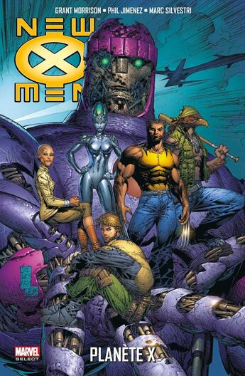 Couverture du livre « New X-Men Tome 4 : planète X » de Grant Morrison et Phil Jimenez et Marc Silvestri aux éditions Panini