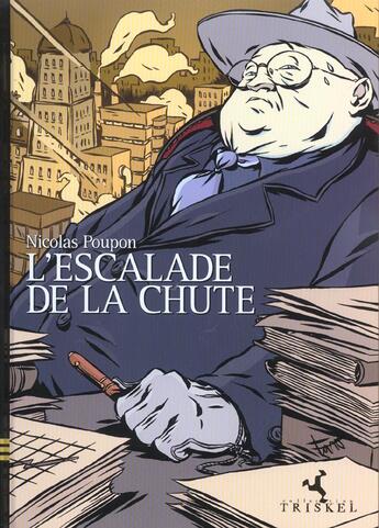 Couverture du livre « L'escalade de la chute » de Nicolas Poupon aux éditions Soleil