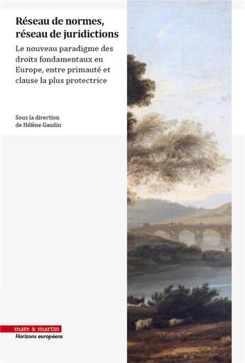 Couverture du livre « Réseau de normes, réseau de juridictions » de Gaudin/Helene aux éditions Mare & Martin