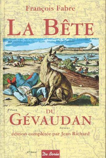 Couverture du livre « Bete Du Gevaudan » de Fabre/ aux éditions De Boree