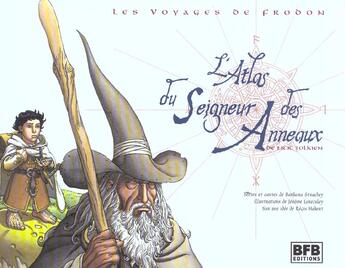 Couverture du livre « L'atlas du seigneur des anneaux » de Barbara Strachey aux éditions Bfb