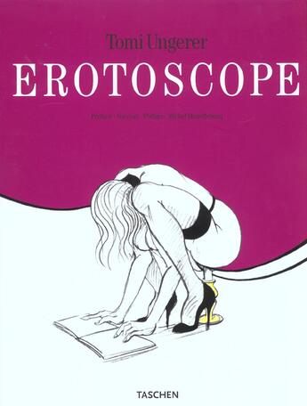 Couverture du livre « Erotoscope. tomi ungerer-trilingue - va » de  aux éditions Taschen