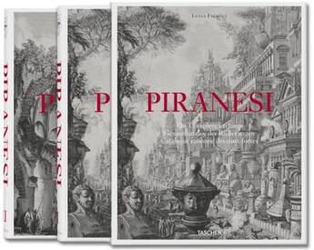 Couverture du livre « Coffret Piranesi » de Luigi Ficacci aux éditions Taschen