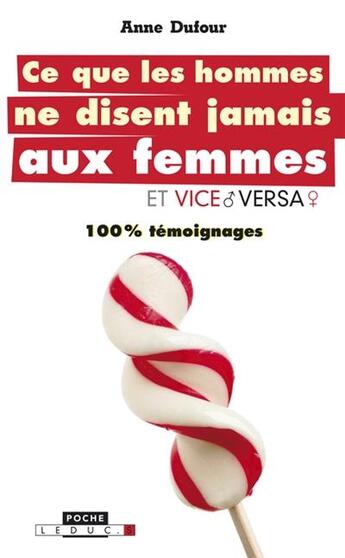 Couverture du livre « Ce que les hommes ne disent jamais aux femmes (et vice versa) » de Anne Dufour aux éditions Leduc