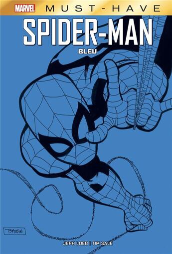 Couverture du livre « Spider-Man : Blue » de Tim Sale et Jeph Loeb aux éditions Panini