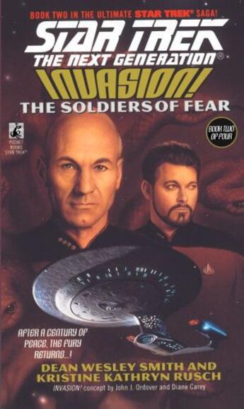 Couverture du livre « The Soldiers Of Fear » de Smith Dean Wesley aux éditions Pocket Books Star Trek