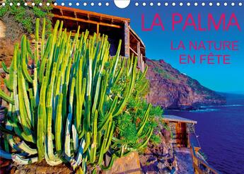 Couverture du livre « La palma la nature en fete calendrier mural 2020 din a4 horizontal - vegetation exuberante et endem » de Jean-Luc Bohin aux éditions Calvendo