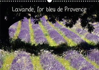 Couverture du livre « Lavande l or bleu de provence calendrier mural 2020 din a3 horizontal - la lavande symbole de la pro » de Francois Lepage aux éditions Calvendo