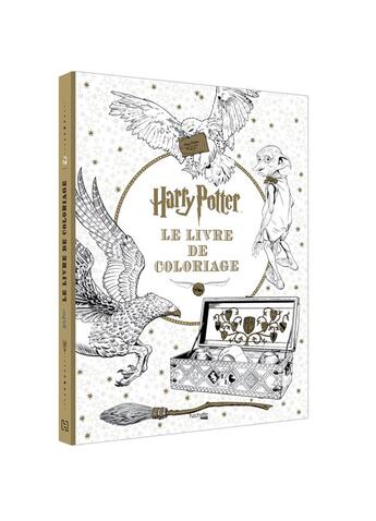 Couverture du livre « Harry Potter ; le livre de coloriages » de  aux éditions Hachette Heroes