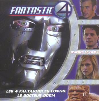 Couverture du livre « Les 4 fantastiques contre le docteur doom » de  aux éditions Le Livre De Poche Jeunesse