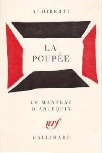 Couverture du livre « La poupee - comedie en six tableaux » de Jacques Audiberti aux éditions Gallimard