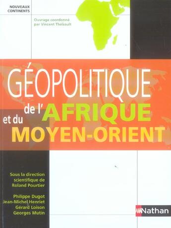 Couverture du livre « Geopolitique de l'afrique et du moyen-orient nc 2006 » de Dugot/Henriet/Loison aux éditions Nathan