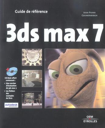 Couverture du livre « 3ds max 7 avec un cd rom » de Couwenbergh J-P. aux éditions Eyrolles