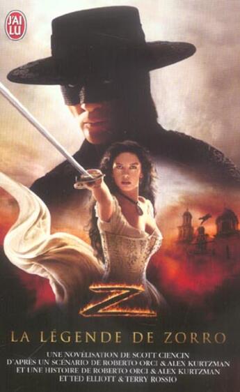 Couverture du livre « Legende de zorro (la) » de Scott Ciencin aux éditions J'ai Lu