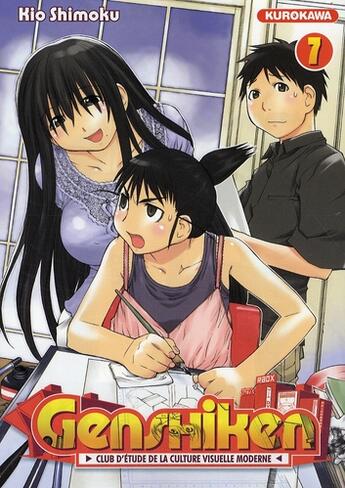 Couverture du livre « Genshiken - tome 7 - vol07 » de Shimoku Kio aux éditions Kurokawa