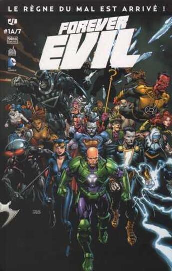 Couverture du livre « Forever evil n.1 » de Geoff Johns aux éditions Urban Comics Press