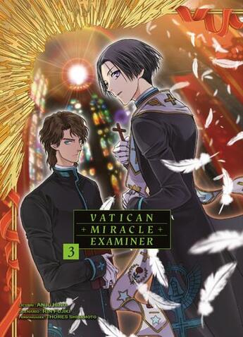 Couverture du livre « Vatican miracle examiner t.3 » de Anju Hino et Rin Fujiki aux éditions Komikku