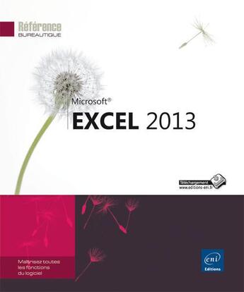 Couverture du livre « Excel 2013 » de  aux éditions Eni