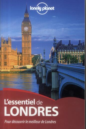 Couverture du livre « L'essentiel de Londres » de Damian Harper aux éditions Lonely Planet France