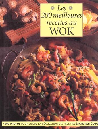 Couverture du livre « 200 Meilleures Recettes Au Wok (Les) » de Linda Doeser aux éditions La Martiniere