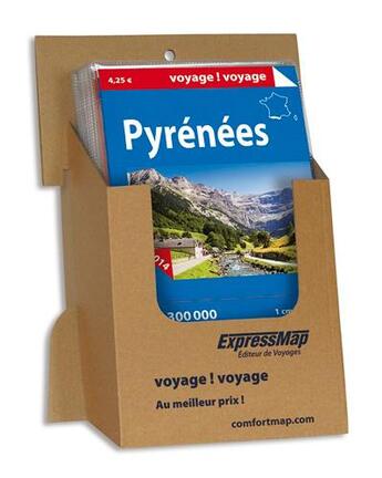 Couverture du livre « Pack plan pyrenees 10 ex (+2 france gt) » de  aux éditions Expressmap